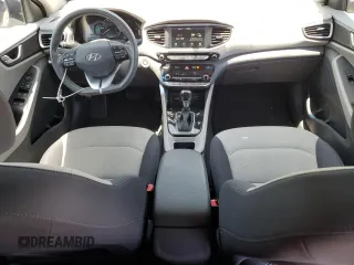 2019 Hyundai Ioniq Blue with VIN KMHC65LC7KU131433, listed as a Copart auction lot 57298275 with 86,779 mi miles and Salvage title. Bid and sale history available at DreamBid. Image 8.