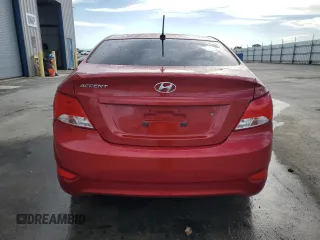 2017 Hyundai Accent Value Edition with VIN KMHCT4AE7HU360176, listed as a Copart auction lot 52005555 with 106,843 mi miles and Clean Title. Bid and sale history available at DreamBid. Image 6.