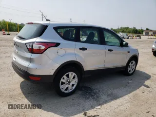 2018 Ford Escape S with VIN 1FMCU0F73JUA70541, listed as a Copart auction lot 60305685 with 92,400 mi miles and Salvage title. Bid and sale history available at DreamBid. Image 3.