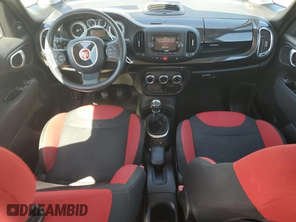 2015 FIAT 500L Pop with VIN ZFBCFAAH7FZ031839, listed as a Copart auction lot 72050944 with 97,999 mi miles and Salvage Title. Bid and sale history available at carsss.com. Image 8.