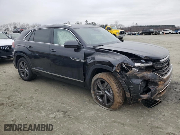2024 Volkswagen Atlas SEL R-Line with VIN 1V2AE2CA3RC263552, listed as a Copart auction lot 43369105 with 1,036 mi miles and Salvage title. Bid and sale history available at DreamBid. Image 4.
