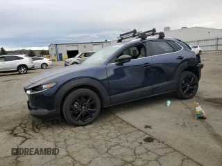 2022 Mazda CX-30 2.5 Turbo Premium Package with VIN 3MVDMBDY1NM446064, listed as a Copart auction lot 46527505 with 20,742 mi miles and Salvage Title. Bid and sale history available at carsss.com. Image 1.