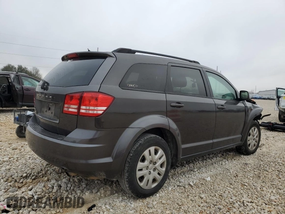 2016 Dodge Journey SE with VIN 3C4PDCAB5GT162773, listed as a Copart auction lot 47561885 with 66,622 mi miles and Salvage Title. Bid and sale history available at carsss.com. Image 3.