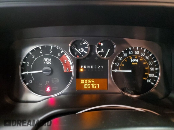 2009 Hummer H3 SUV with VIN 5GTEN13E998101288, listed as a Copart auction lot 73354134 with 105,767 mi miles and Salvage Title. Bid and sale history available at carsss.com. Image 9.