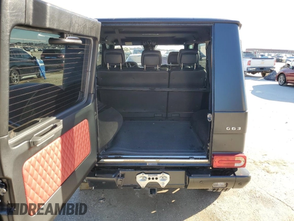 2017 Mercedes-Benz G-Class AMG G 63 with VIN WDCYC7DF8HX281415, listed as a Copart auction lot 46416195 with 68,577 mi miles and Clean Title. Bid and sale history available at carsss.com. Image 6.