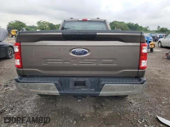 2022 Ford F-150 XL with VIN 1FTMF1EB8NKD95234, listed as a Copart auction lot 63814855 with 89,078 mi miles and Salvage title. Bid and sale history available at DreamBid. Image 6.