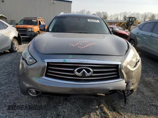 2013 Infiniti FX with VIN JN8CS1MU7DM142343, listed as a Copart auction lot 49044635 with 182,106 mi miles and Salvage Title. Bid and sale history available at carsss.com. Image 5.
