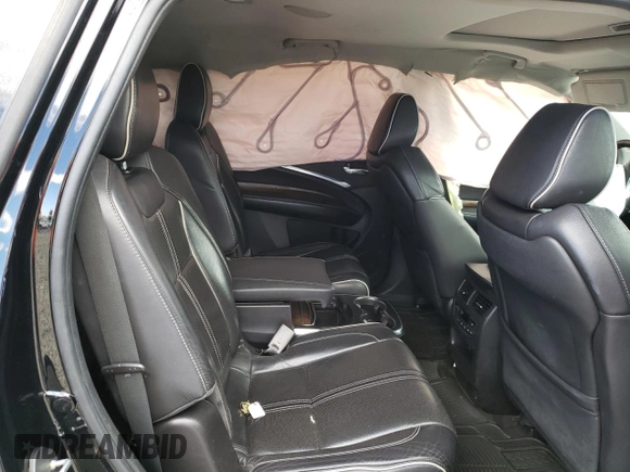 2017 Acura MDX Sport Hybrid w/Advance Pkg with VIN 5FRYD7H77HB001806, listed as a Copart auction lot 66971634 with 0 mi miles and Salvage Title. Bid and sale history available at carsss.com. Image 11.