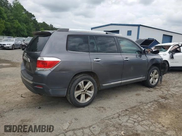 2012 Toyota Highlander Limited z VIN 5TDYK3EH4CS076738, wystawiony jako Copart lot #58552115 z przebiegiem 298 533 mil mil oraz Szkoda całkowita • Salvage title. Historia ofert i sprzedaży dostępna na DreamBid. Obrazek 3.