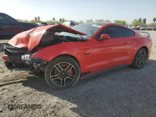2018 Ford Mustang GT with VIN 1FA6P8CF6J5146398, listed as a Copart auction lot 47990095 with 69,463 mi miles and Salvage title. Bid and sale history available at DreamBid. Image 1.