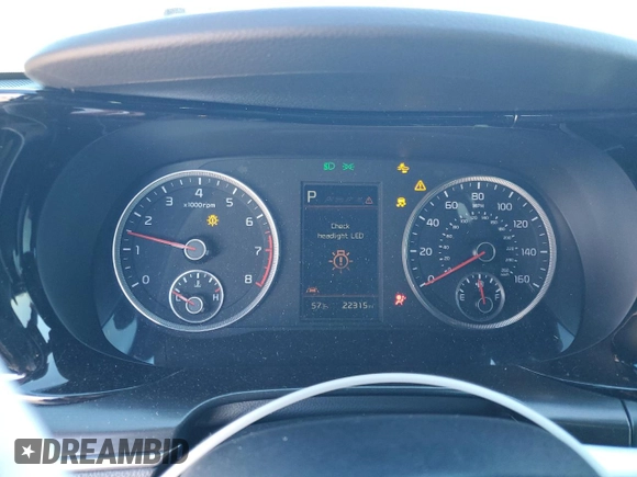 2022 Kia K5 GT with VIN 5XXG44J88NG138714, listed as a Copart auction lot 83156444 with 22,315 mi miles and Salvage Title. Bid and sale history available at carsss.com. Image 9.