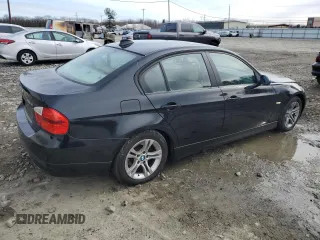 2008 BMW 3 Series 328xi with VIN WBAVC73598KP39801, listed as a Copart auction lot 43530145 with 140,626 mi miles and Salvage Title. Bid and sale history available at carsss.com. Image 3.