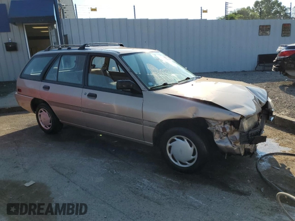 1993 Ford Escort with VIN 1FAPP15J5PW333034, listed as a Copart auction lot 56704265 with 86,691 mi miles and Non repairable. Bid and sale history available at DreamBid. Image 4.