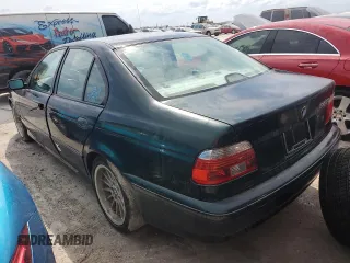2001 BMW 5 Series 540iA with VIN WBADN63471GM71573, listed as a Copart auction lot 73868984 with 0 mi miles and Non Repairable. Bid and sale history available at carsss.com. Image 2.