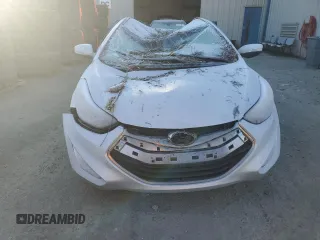 2014 Hyundai Elantra Coupe with VIN KMHDH6AH4EU024282, listed as a Copart auction lot 88841205 with 0 mi miles and Salvage Title. Bid and sale history available at carsss.com. Image 5.