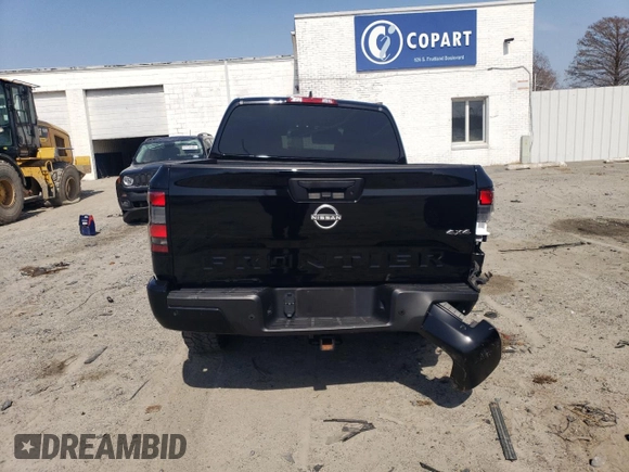 2022 Nissan Frontier S с VIN 1N6ED1EK7NN654818, выставлен на аукционе Copart как лот 48672005 с пробегом 41 771 миль миль и Списание • Salvage title. История ставок и продаж доступна на DreamBid. Изображение 6.