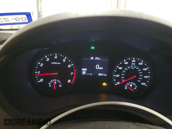 2018 Kia Stinger with VIN KNAE15LA9J6011899, listed as a Copart auction lot 88929115 with 95,311 mi miles and Salvage Title. Bid and sale history available at DreamBid. Image 9.