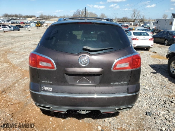 2015 Buick Enclave Leather with VIN 5GAKRBKD8FJ338700, listed as a Copart auction lot 43264935 with 151,400 mi miles and Salvage Title. Bid and sale history available at carsss.com. Image 6.