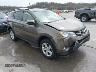 2013 Toyota RAV4 XLE with VIN JTMRFREV1D5007949, listed as a IAAI auction lot 41846564 with 95,226 mi miles and . Bid and sale history available at carsss.com. Image 1.