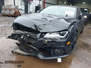 2014 Audi S7 Prestige with VIN WAUW2AFCXEN105101, listed as a IAAI auction lot 41562793 with 1 mi miles. Bid and sale history available at carsss.com. Image 6.