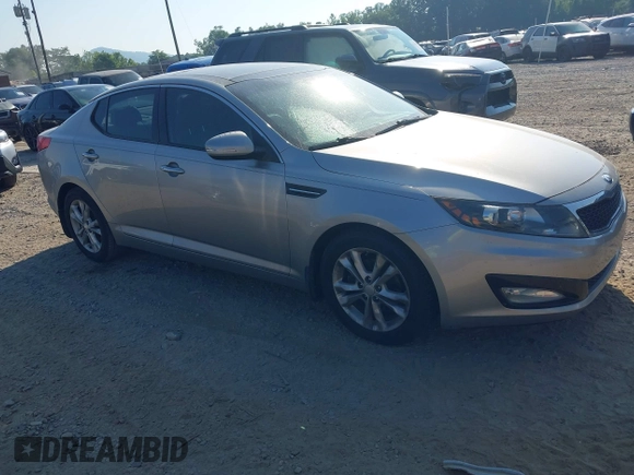 2013 Kia Optima EX with VIN 5XXGN4A75DG244718, listed as a IAAI auction lot 42652312 with 227,618 mi miles and . Bid and sale history available at DreamBid. Image 1.