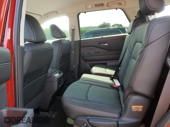 2024 Nissan Pathfinder SL с VIN 5N1DR3CAXRC310631, выставлен на аукционе Copart как лот 62862655 с пробегом 3 609 миль миль и Списание • Salvage title. История ставок и продаж доступна на DreamBid. Изображение 11.