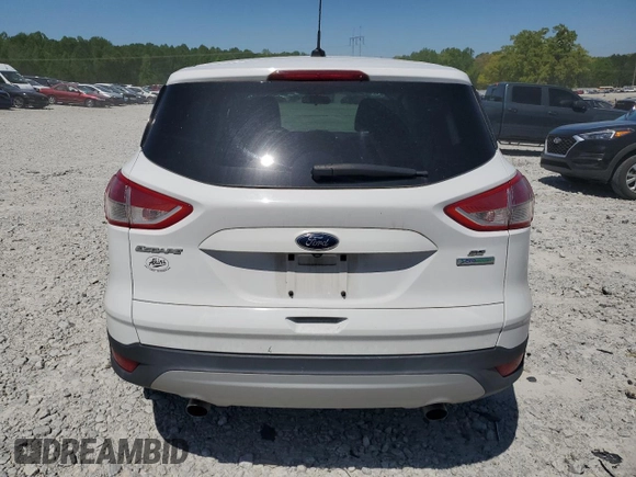 2014 Ford Escape SE with VIN 1FMCU0GX2EUA81549, listed as a Copart auction lot 53231685 with 107,546 mi miles and Salvage Title. Bid and sale history available at carsss.com. Image 6.