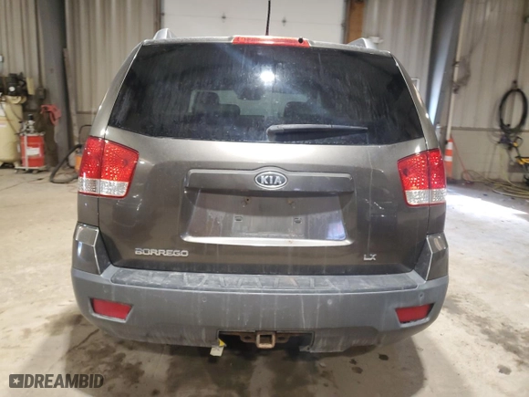 2009 Kia Borrego EX with VIN KNDJH741X95026999, listed as a Copart auction lot 42120375 with 157,595 mi miles and Salvage Title. Bid and sale history available at carsss.com. Image 6.