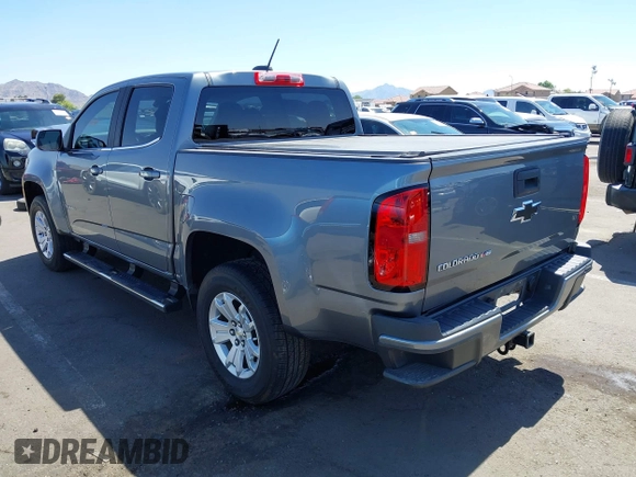 2020 Chevrolet Colorado 2WD LT with VIN 1GCGSCEN7L1103428, listed as a IAAI auction lot 42574728 with 73,313 mi miles and . Bid and sale history available at DreamBid. Image 3.