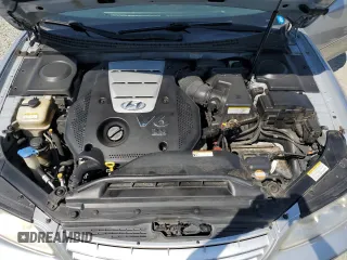 2007 Hyundai Azera SE with VIN KMHFC46F77A241607, listed as a Copart auction lot 59318345 with 198,664 mi miles and Salvage title. Bid and sale history available at DreamBid. Image 11.