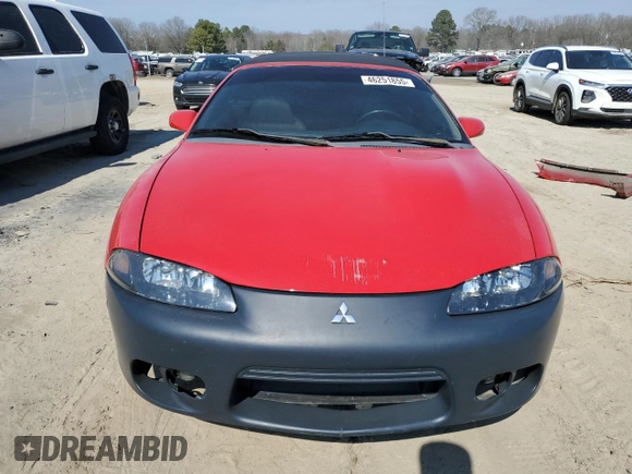1997 Mitsubishi Eclipse GS with VIN 4A3AX35G5VE127678, listed as a Copart auction lot 46251855 with 140,259 mi miles and Salvage Title. Bid and sale history available at carsss.com. Image 5.