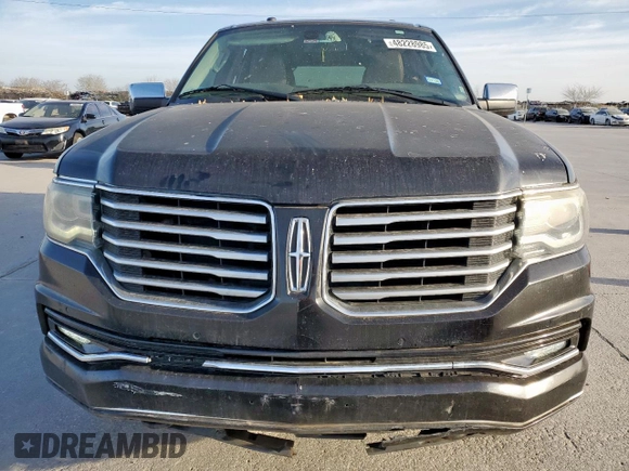 2017 Lincoln Navigator Select with VIN 5LMJJ2HTXHEL00423, listed as a Copart auction lot 48228985 with 175,204 mi miles and Salvage title. Bid and sale history available at DreamBid. Image 5.