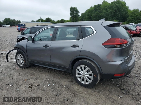 2020 Nissan Rogue S with VIN JN8AT2MT5LW042066, listed as a Copart auction lot 58563865 with 105,504 mi miles and Salvage title. Bid and sale history available at DreamBid. Image 2.