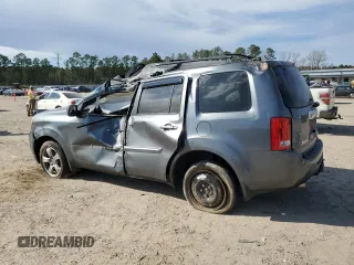 2013 Honda Pilot EX-L with VIN 5FNYF4H68DB004970, listed as a Copart auction lot 42654905 with 137,854 mi miles and Salvage Title. Bid and sale history available at carsss.com. Image 2.