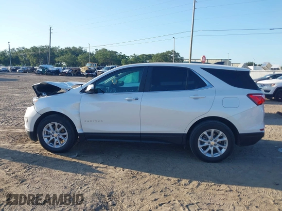 2021 Chevrolet Equinox LT with VIN 3GNAXKEV7MS112543, listed as a IAAI auction lot 42591720 with 40,710 mi miles and . Bid and sale history available at DreamBid. Image 14.