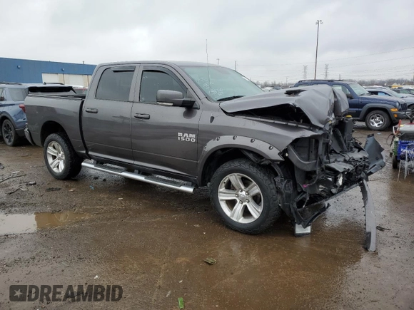 2015 Ram 1500 Sport z VIN 1C6RR7MT2FS549097, wystawiony jako Copart lot #52526255 z przebiegiem 153 396 mil mil oraz Czysty tytuł • Clean title. Historia ofert i sprzedaży dostępna na DreamBid. Obrazek 4.