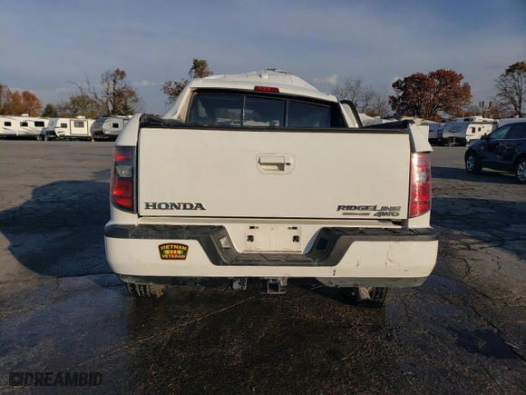 2014 Honda Ridgeline SE with VIN 5FPYK1F68EB010404, listed as a Copart auction lot 77774324 with 0 mi miles and Non Repairable. Bid and sale history available at carsss.com. Image 6.