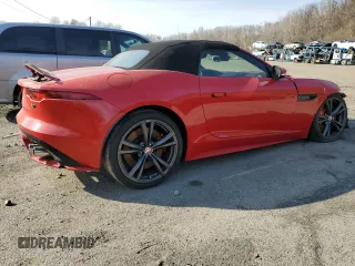 2022 Jaguar F-Type with VIN SAJD55FE3NCK77770, listed as a Copart auction lot 48916255 with Not Provided miles and Salvage Title. Bid and sale history available at DreamBid. Image 3.