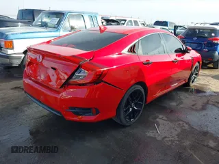 2016 Honda Civic Sedan EX-T with VIN 2HGFC1F30GH633324, listed as a IAAI auction lot 41562237 with 163,778 mi miles. Bid and sale history available at carsss.com. Image 4.