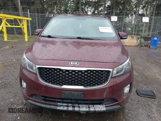 2015 Kia Sedona EX with VIN KNDMC5C17F6025686, listed as a IAAI auction lot 42020341 with 86,267 mi miles. Bid and sale history available at carsss.com. Image 12.