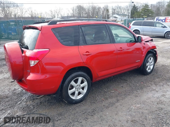 2008 Toyota RAV4 Ltd with VIN JTMBK31VX85059585, listed as a IAAI auction lot 41607526 with 163,540 mi miles. Bid and sale history available at carsss.com. Image 4.