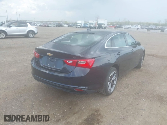 2023 Chevrolet Malibu LT with VIN 1G1ZD5ST7PF172042, listed as a IAAI auction lot 42156850 with 95,576 mi miles and . Bid and sale history available at DreamBid. Image 4.