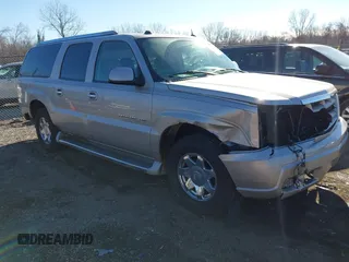 2005 Cadillac Escalade ESV z VIN 3GYFK66N65G192080, wystawiony jako IAAI lot #41365649 z przebiegiem 132 753 mil mil oraz . Historia ofert i sprzedaży dostępna na DreamBid. Obrazek 1.
