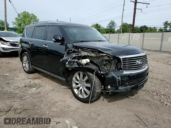 2012 Infiniti QX56 7-passenger z VIN JN8AZ2NE6C9020963, wystawiony jako Copart lot #58392675 z przebiegiem 256 752 mil mil oraz Szkoda całkowita • Salvage title. Historia ofert i sprzedaży dostępna na DreamBid. Obrazek 14.