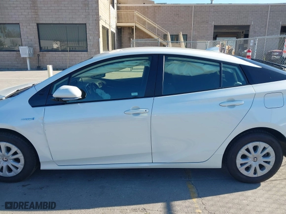 2019 Toyota Prius L Eco with VIN JTDKARFU5K3074181, listed as a IAAI auction lot 41676229 with 28,164 mi miles. Bid and sale history available at carsss.com. Image 13.