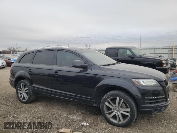 2012 Audi Q7 Premium Plus with VIN WA1LMAFEXCD009368, listed as a Copart auction lot 43187195 with 343,904 mi miles and Clean title. Bid and sale history available at DreamBid. Image 4.