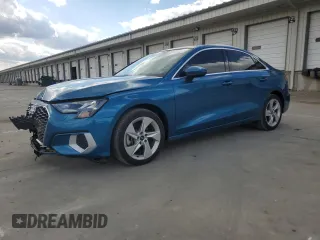 2022 Audi A3 Premium with VIN WAUAUDGY3NA076385, listed as a Copart auction lot 50178965 with 41,837 mi miles and Clean Title. Bid and sale history available at carsss.com. Image 1.