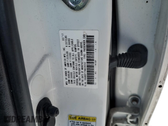 2017 Acura TLX V6 w/Advance Pkg with VIN 19UUB2F77HA006302, listed as a Copart auction lot 44262925 with 87,313 mi miles and Clean title. Bid and sale history available at DreamBid. Image 12.