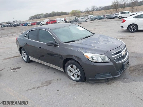 2013 Chevrolet Malibu LS with VIN 1G11B5SA2DF296071, listed as a IAAI auction lot 42069745 with 111,402 mi miles. Bid and sale history available at carsss.com. Image 1.