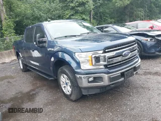 2020 Ford F-150 XL with VIN 1FTFW1E49LKD53372, listed as a IAAI auction lot 42607987 with 107,054 mi miles and . Bid and sale history available at DreamBid. Image 1.